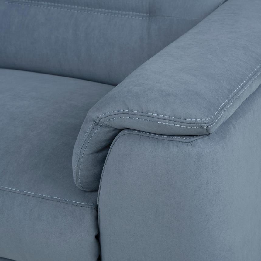 Claribel II Light Blue Home Theater Seating with 5PCS/2PWR  alternate image, 10 of 12 images.