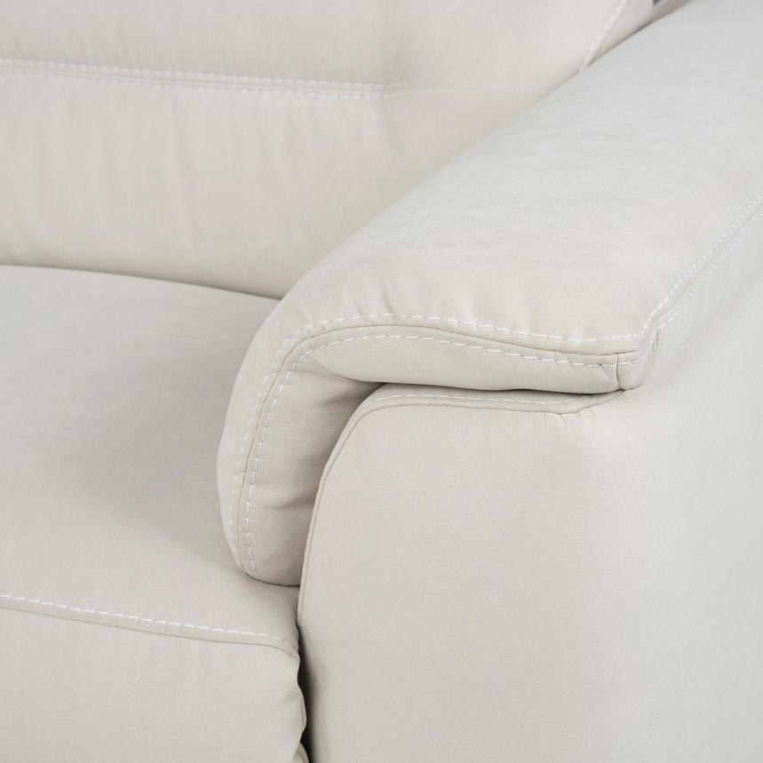 Claribel II Ivory Home Theater Seating with 5PCS/3PWR  alternate image, 10 of 12 images.