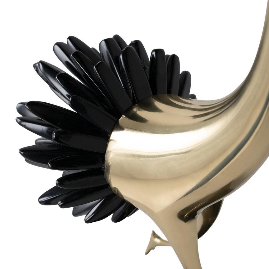 Majestic Swan Gold Sculpture alternate image, 6 of 8 images.