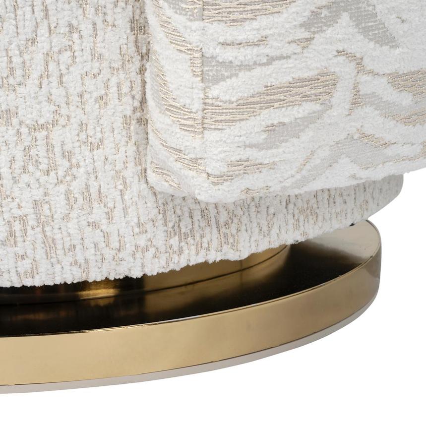 Savannah Gold Swivel Accent Chair  alternate image, 13 of 13 images.