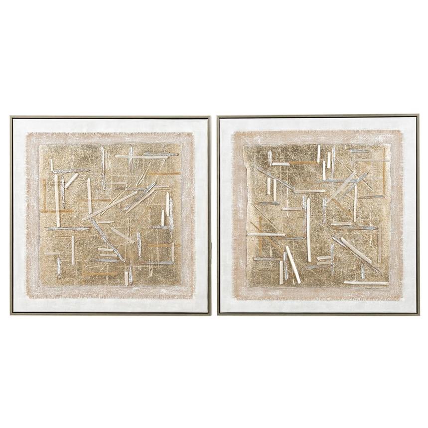 Timeless Composition Set of 2 Canvas Wall Art main image, 1 of 7 images.