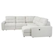 Depot Sliding Sectional w/Right Chaise with 5PCS/2PWR  alternate image, 3 of 10 images.