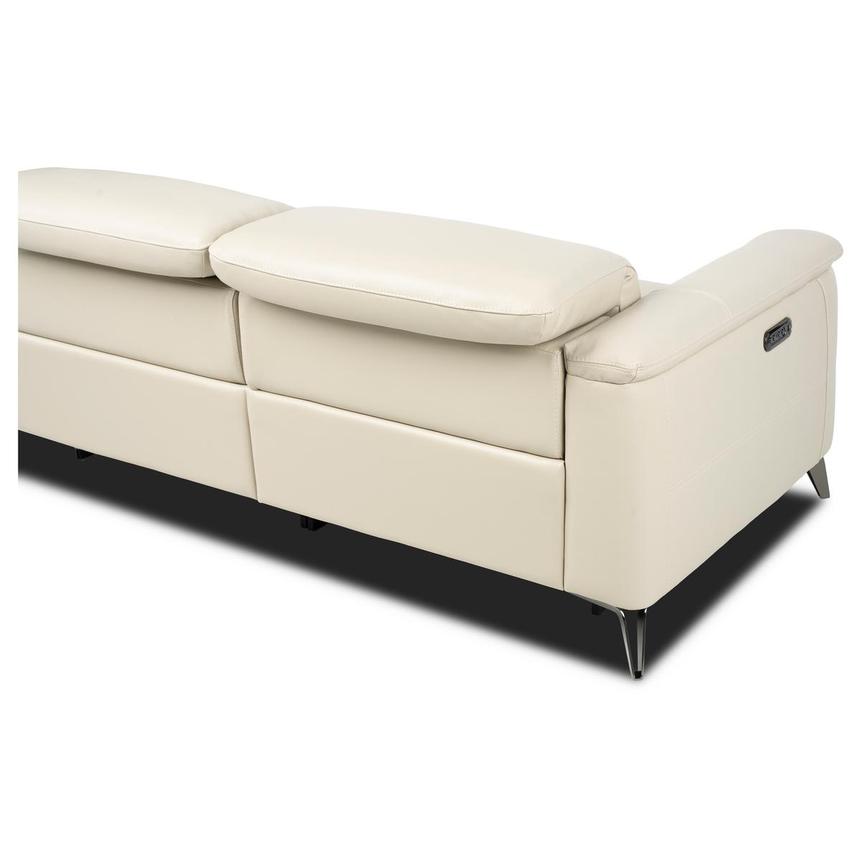 Anabel Cream 2.0 Leather Power Reclining Sectional with 5PCS/2PWR alternate image, 4 of 4 images.
