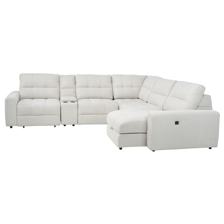Depot Sliding Sectional w/Right Chaise with 6PCS/2PWR  alternate image, 3 of 14 images.