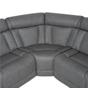 Cobalt 7PCS/3PWR Leather Power Reclining Sectional w/Beverage Cooler  alternate image, 6 of 18 images.