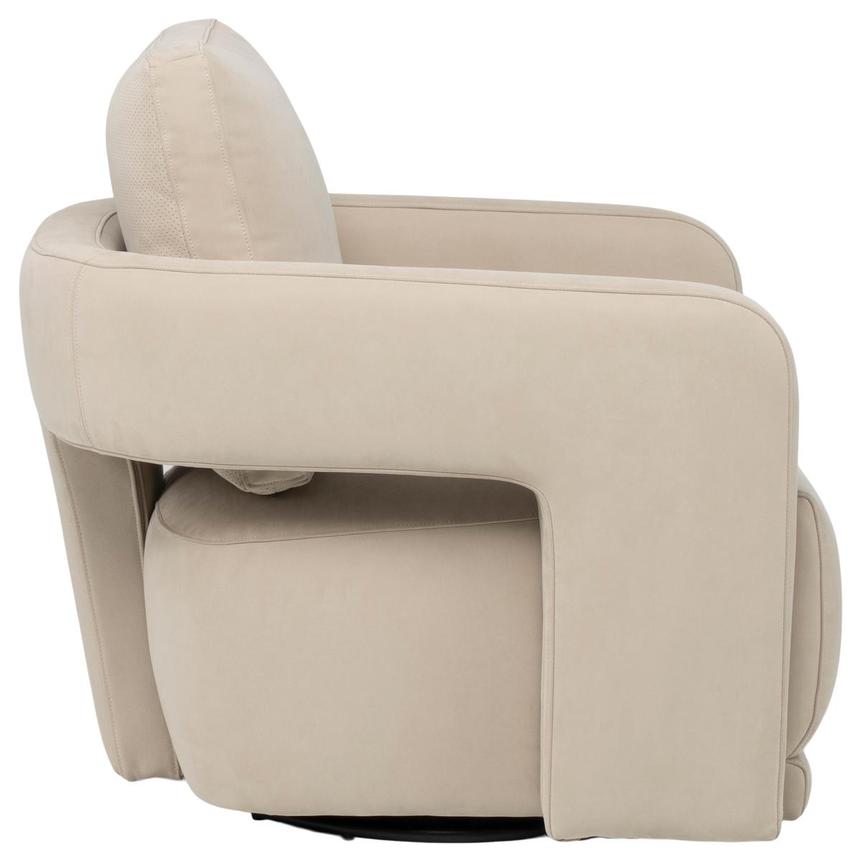 Carmello Cream Swivel Chair alternate image, 4 of 8 images.