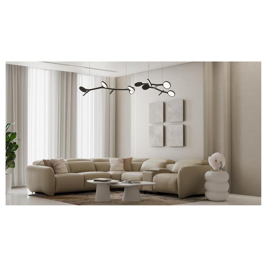 Baloo Leather Power Reclining Sectional with 7PCS/3PWR  alternate image, 2 of 12 images.