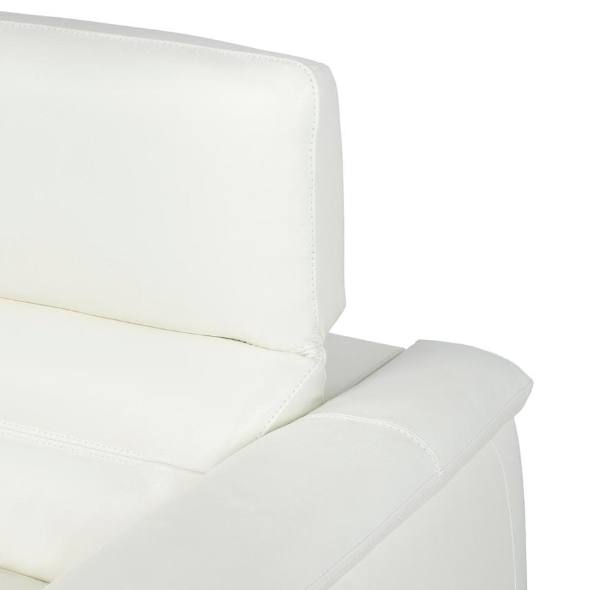 Anabel White 2.0 Leather Power Reclining Loveseat  alternate image, 8 of 11 images.