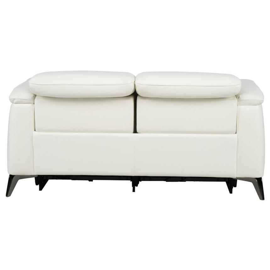Anabel White 2.0 Leather Power Reclining Loveseat  alternate image, 5 of 11 images.