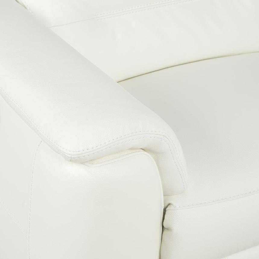 Anabel White 2.0 Leather Power Reclining Sectional with 6PCS/3PWR alternate image, 8 of 12 images.