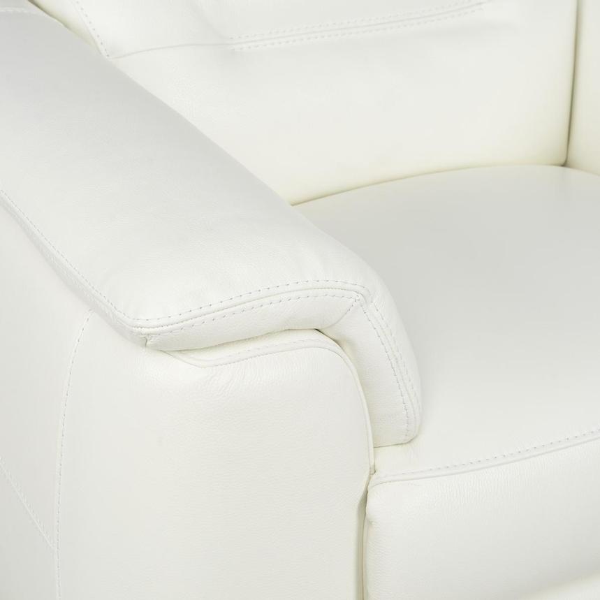 Anabel White 2.0 Leather Power Recliner alternate image, 9 of 11 images.