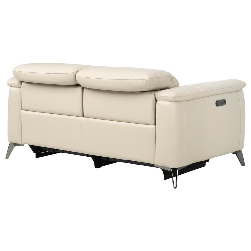 Anabel Cream 2.0 Leather Power Reclining Loveseat alternate image, 4 of 11 images.