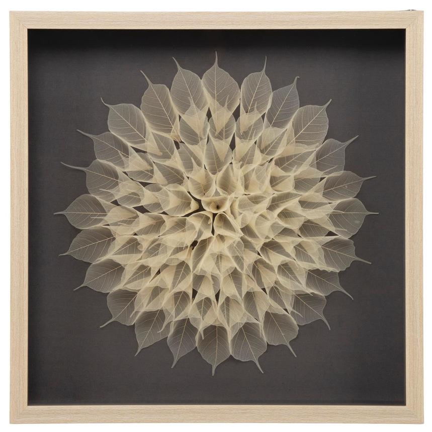 Leaf Mandala Shadow Box  main image, 1 of 6 images.