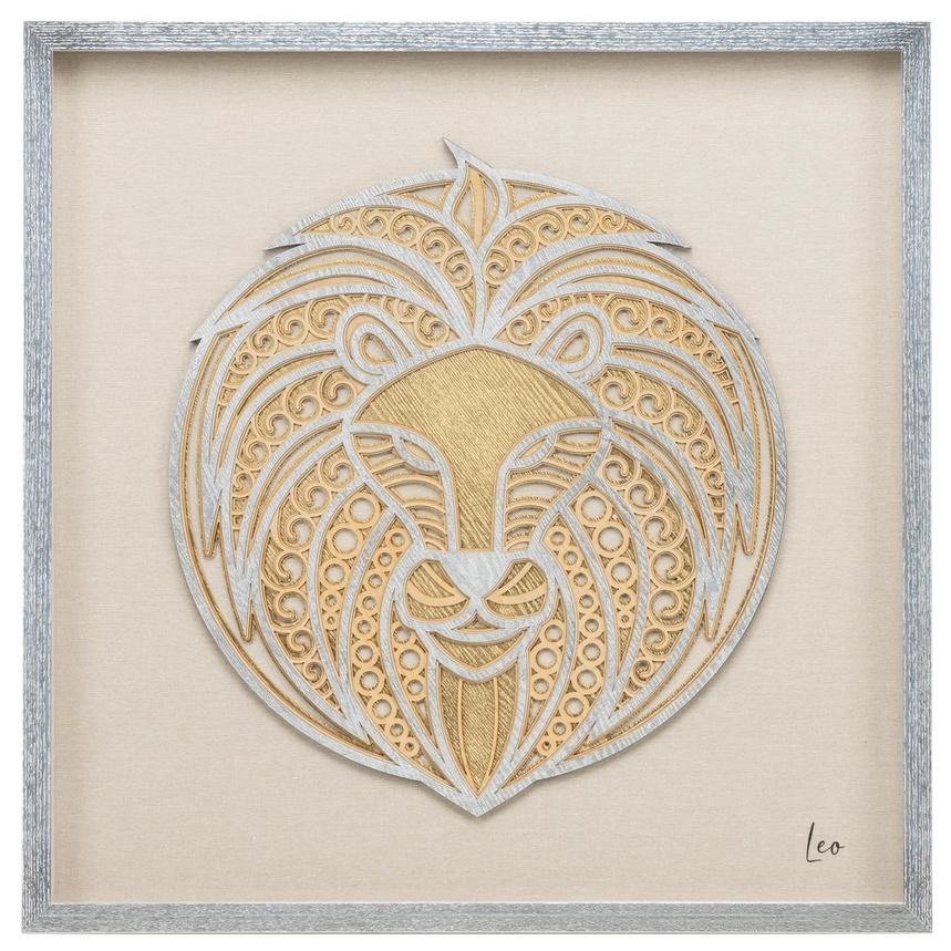 Leo Zodiac Shadow Box  main image, 1 of 7 images.