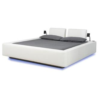 Cassie White King Platform Bed