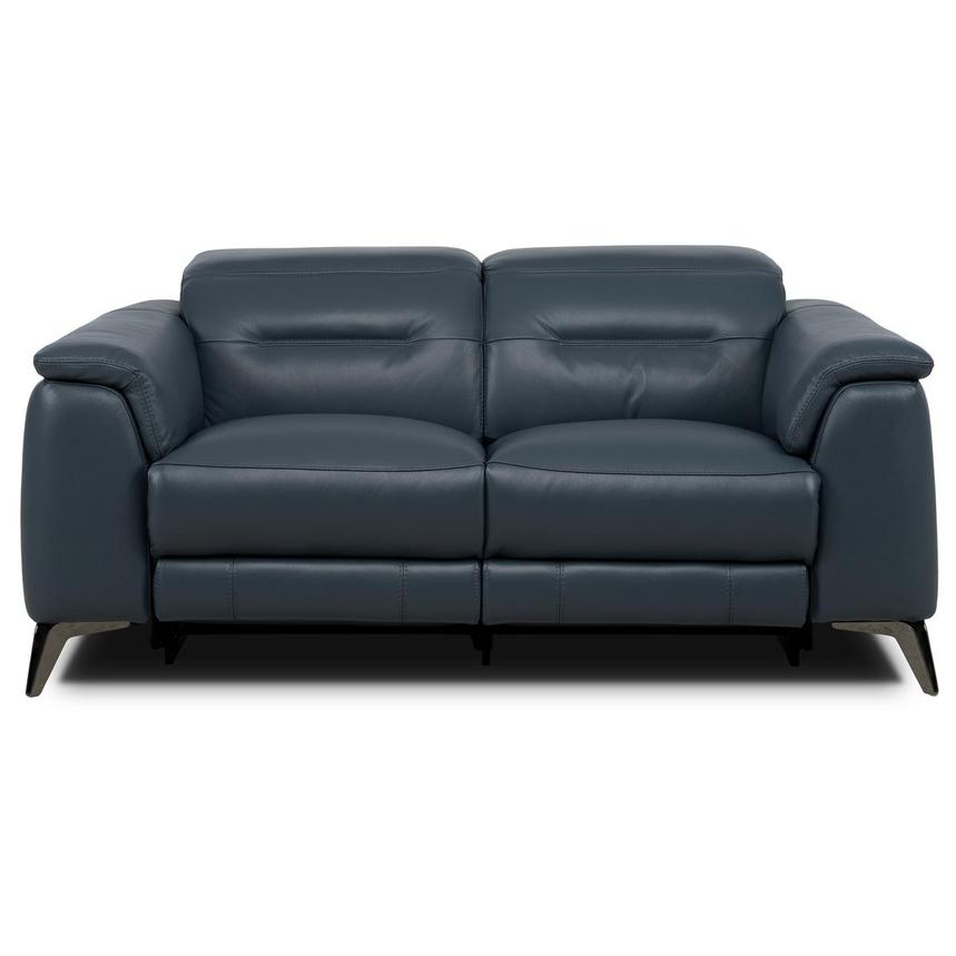 Anabel 2.0 Blue Duo Recliner Loveseat main image, 1 of 2 images.