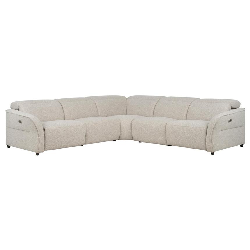 Curvy Power Reclining Sectional with 5PCS/3PWR  main image, 1 of 10 images.