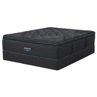 Level Two Plush Full Mattress w/Regular Foundation Beautyrest by Simmons