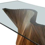 Gable Rectangular Dining Table  alternate image, 6 of 8 images.