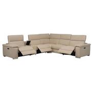 Karly Beige Power Reclining Sectional with 6PCS/3PWR  alternate image, 2 of 12 images.
