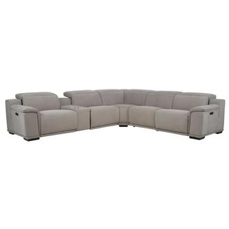 Naivis Power Reclining Sectional with 6PCS/3PWR