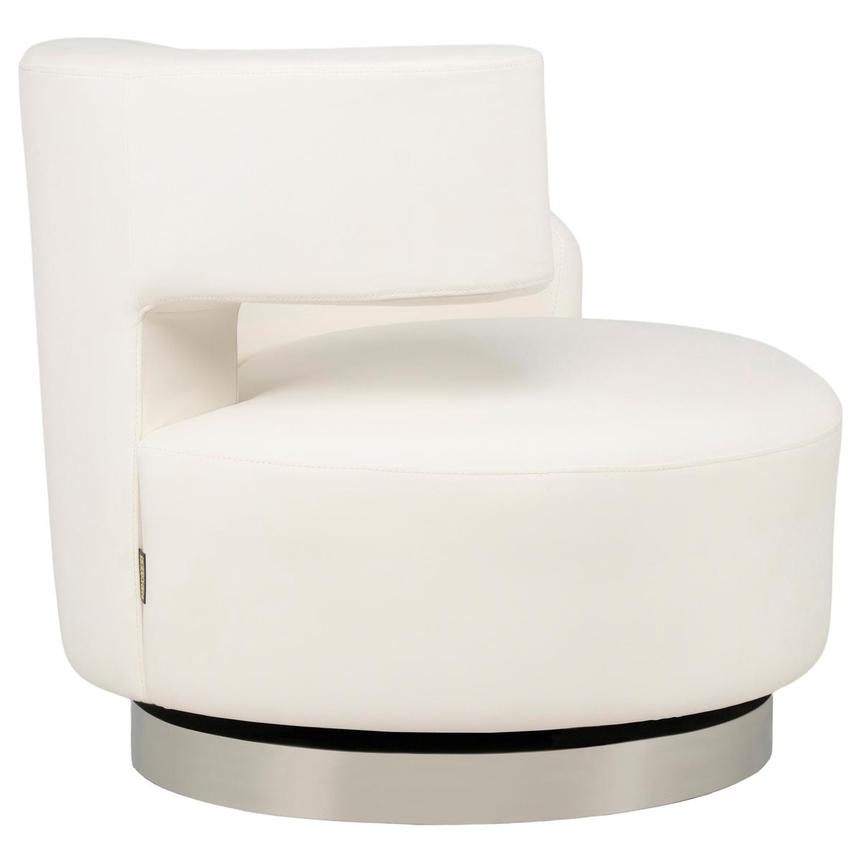 Okru III White Accent Chair alternate image, 3 of 9 images.