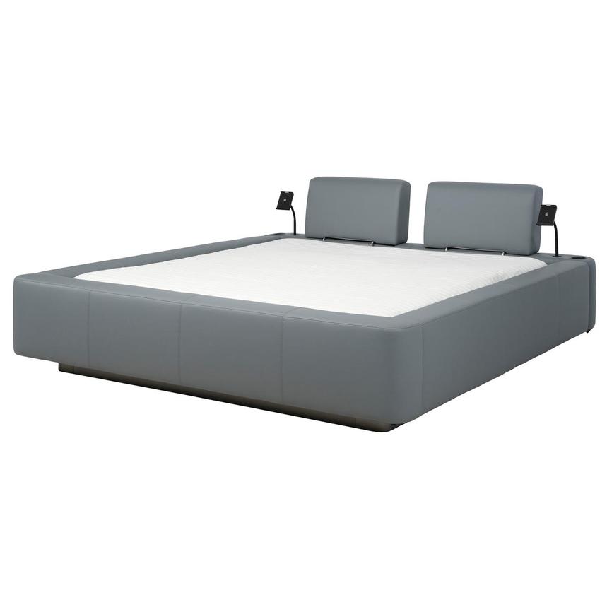 Cassie Party Grey King Platform Bed  alternate image, 3 of 12 images.