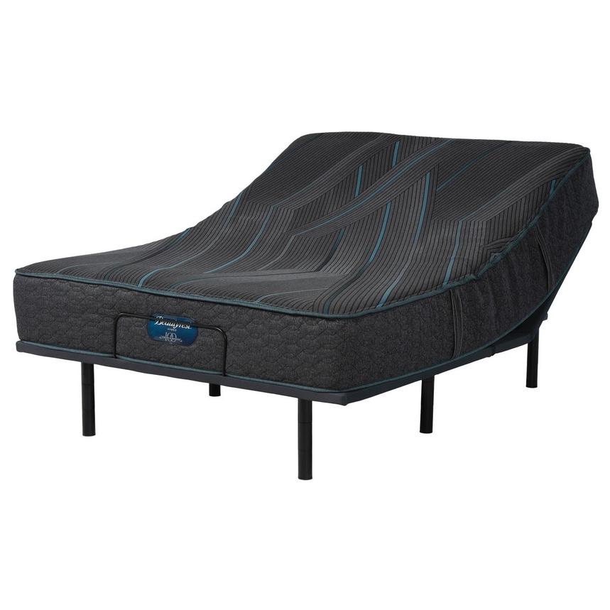 Level Two Hybrid Medium-Firm Full Mattress w/Baselogic Silver Powered Base by Serta and Beautyrest  alternate image, 2 of 5 images.