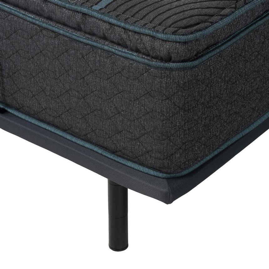 Level Two Plush King Mattress w/Baselogic Silver Powered Base by Serta and Beautyrest alternate image, 3 of 5 images.