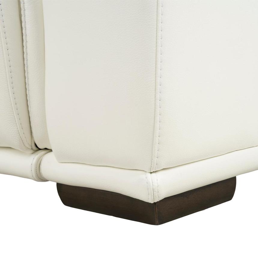 Davis 2.0 White Leather Power Reclining Sectional with 4PCS/2PWR  alternate image, 9 of 10 images.