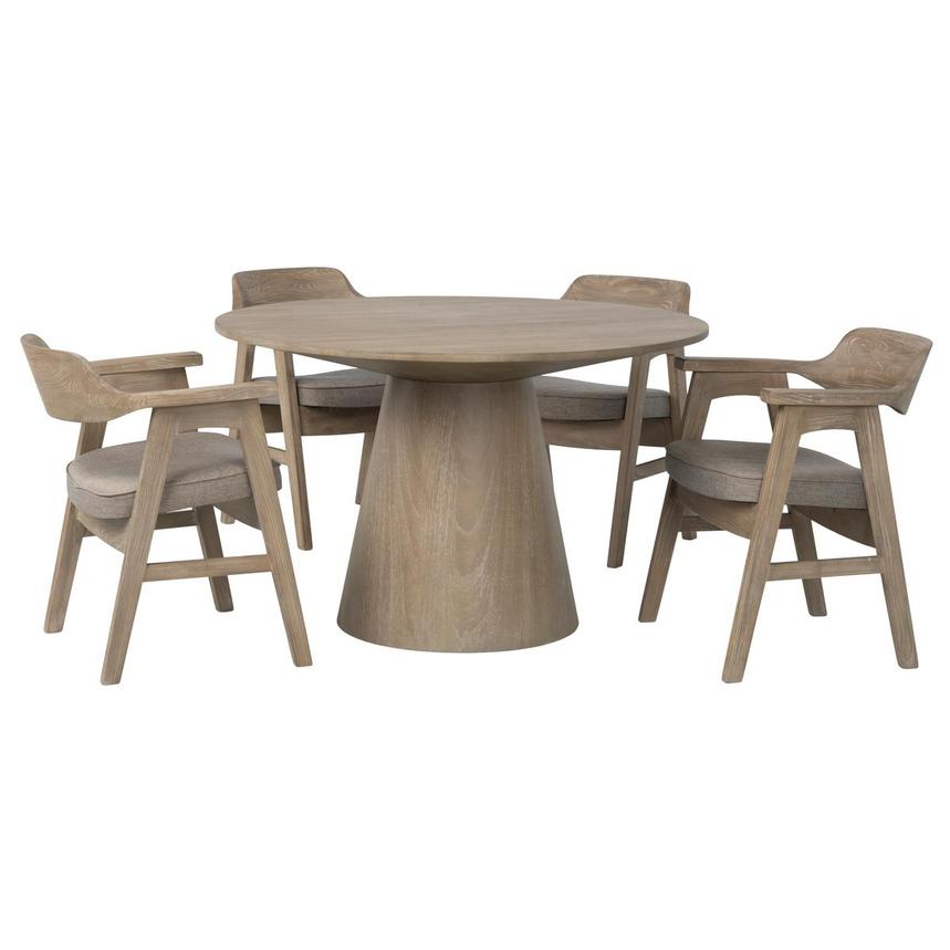 Wynn/James 5-Piece Round Dining Set main image, 1 of 3 images.