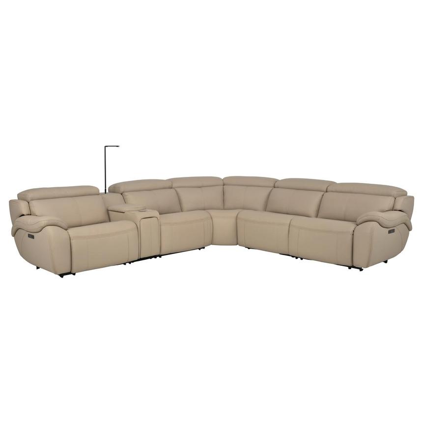 Mars Power Reclining Sectional with 6PCS/2PWR  main image, 1 of 14 images.