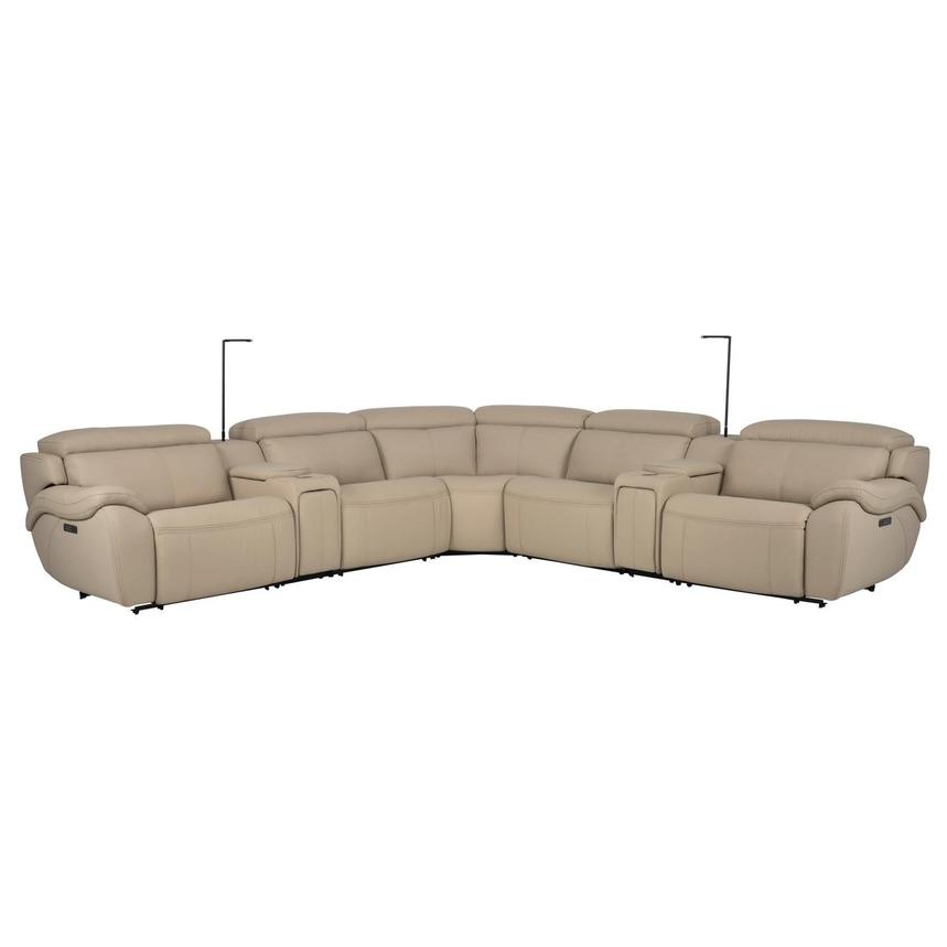 Mars Power Reclining Sectional with 7PCS/3PWR  main image, 1 of 14 images.