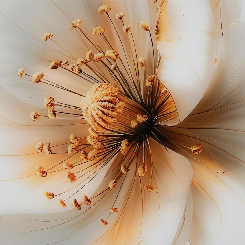 Blanche Blossom Acrylic Wall Art  alternate image, 5 of 5 images.