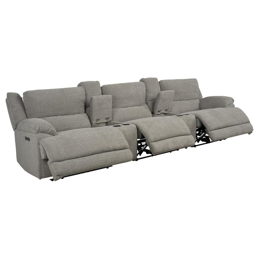 Sahara Home Theater Seating with 5PCS/3PWR  alternate image, 4 of 12 images.