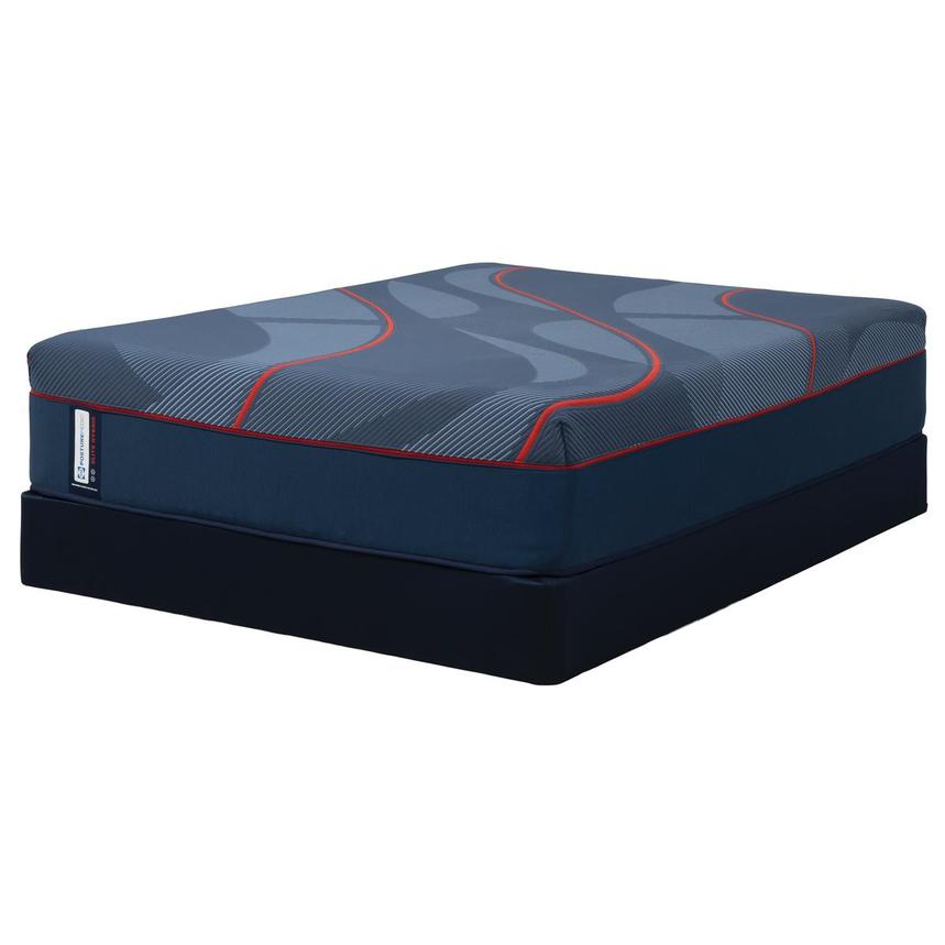 Elite High Point II Hybrid-Soft King Mattress w/Regular Foundation by Sealy Posturepedic
