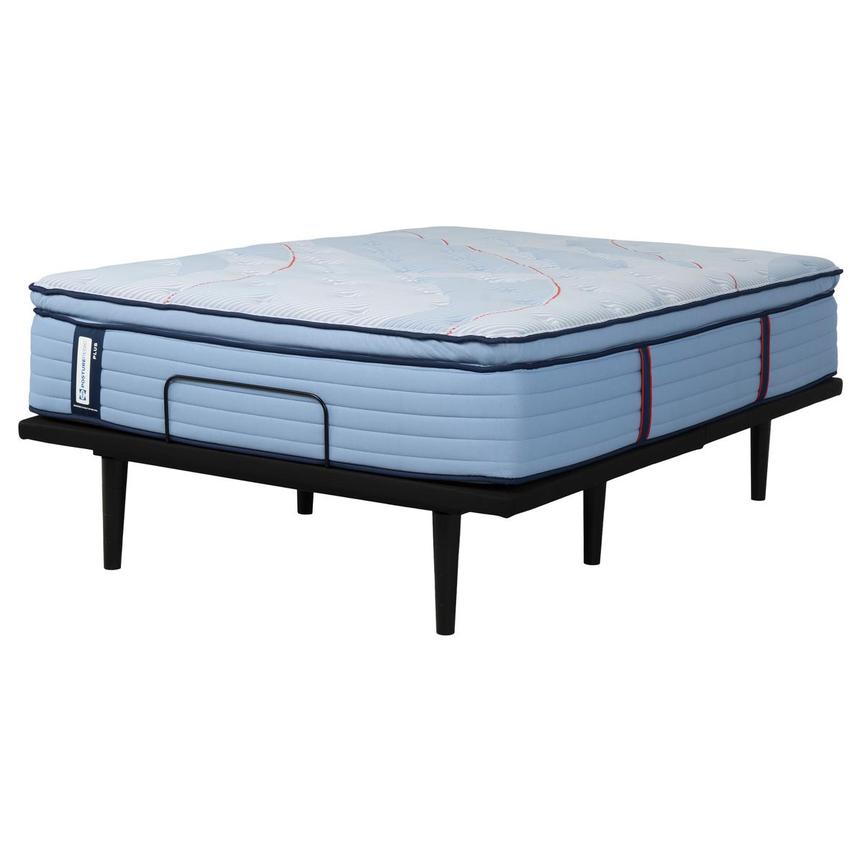 Plus Plainfield EPT Soft King Mattress w/Ease® Powered Base by Stearns & Foster main image, 1 of 5 images.