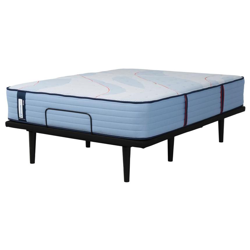 Plus Plainfield Uf Queen Mattress w/Ergo® Powered Base by Tempur-Pedic main image, 1 of 5 images.