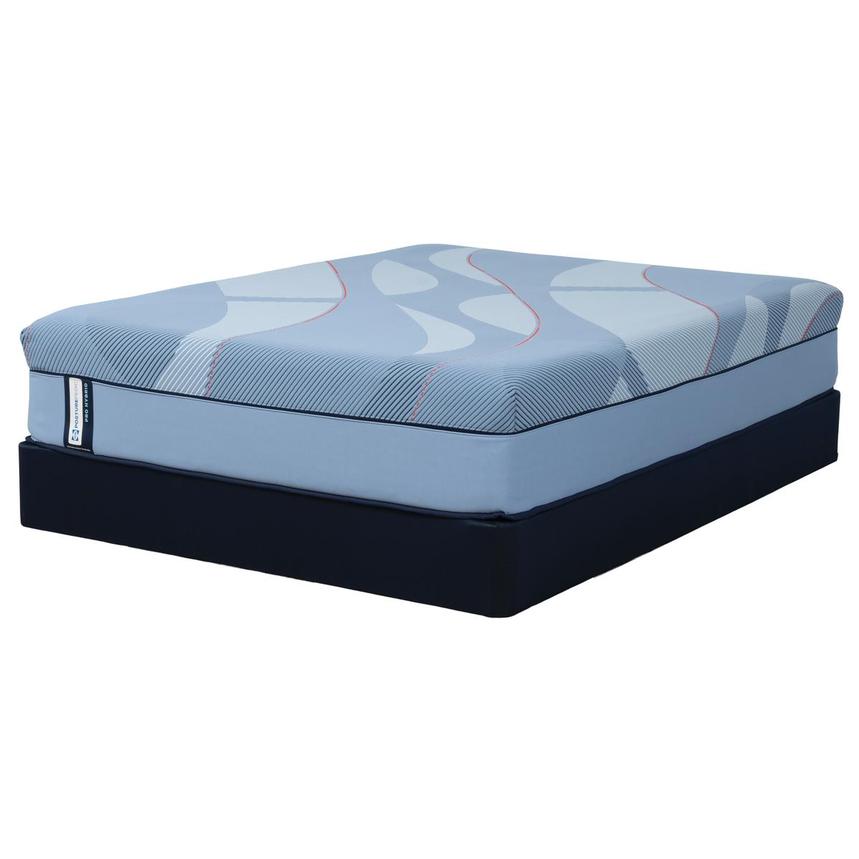 Pro Reno Hybrid-Firm Queen Mattress w/Regular Foundation by Sealy Posturepedic main image, 1 of 4 images.