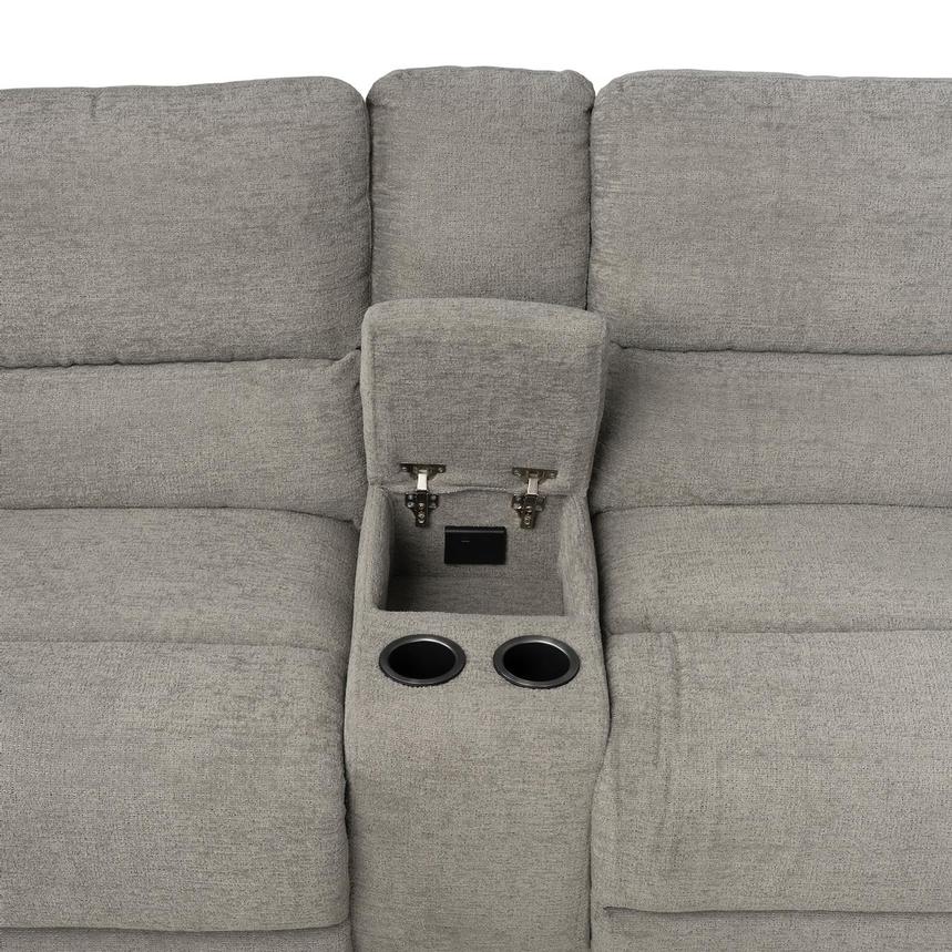 Sahara Power Reclining Sectional with 6PCS/2PWR alternate image, 6 of 11 images.