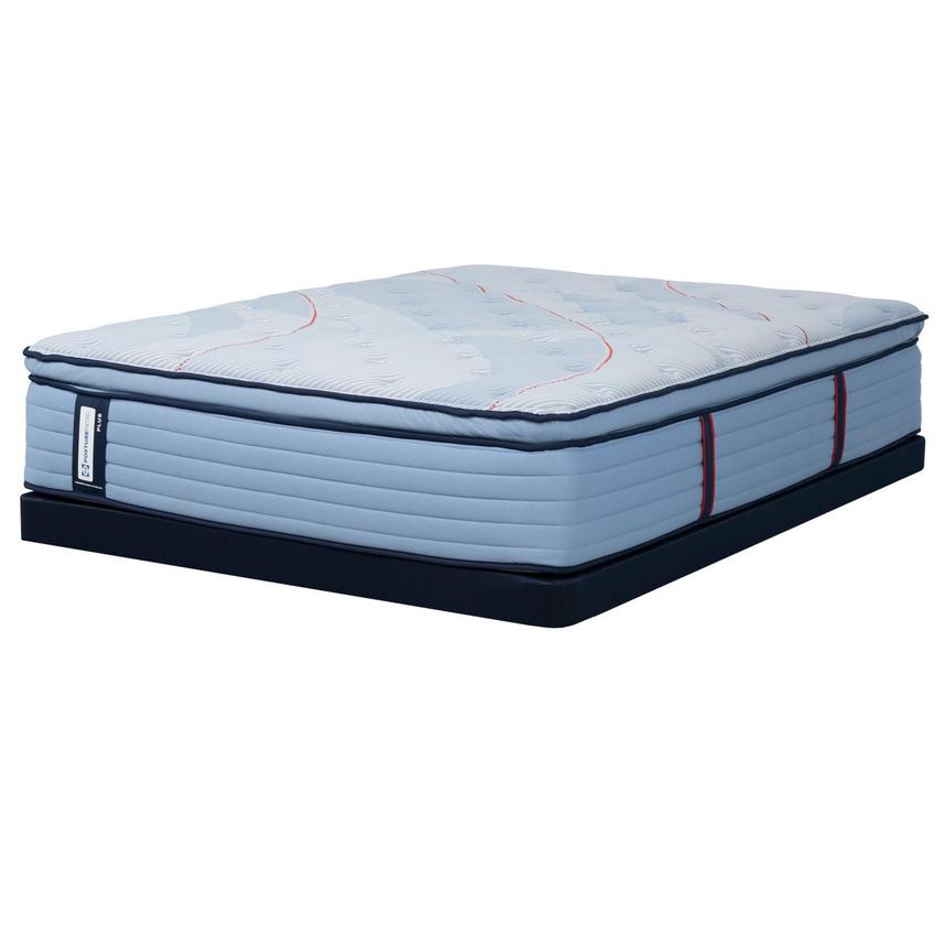 Plus Plainfield EPT Soft Full Mattress w/Low Foundation by Sealy Posturepedic Plus  main image, 1 of 3 images.