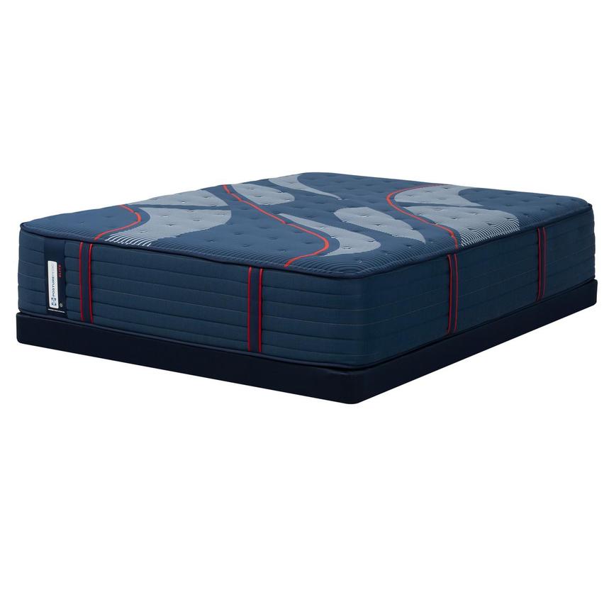 Elite Brenham II Firm Twin XL Mattress w/Low Foundation by Sealy Posturepedic  main image, 1 of 4 images.