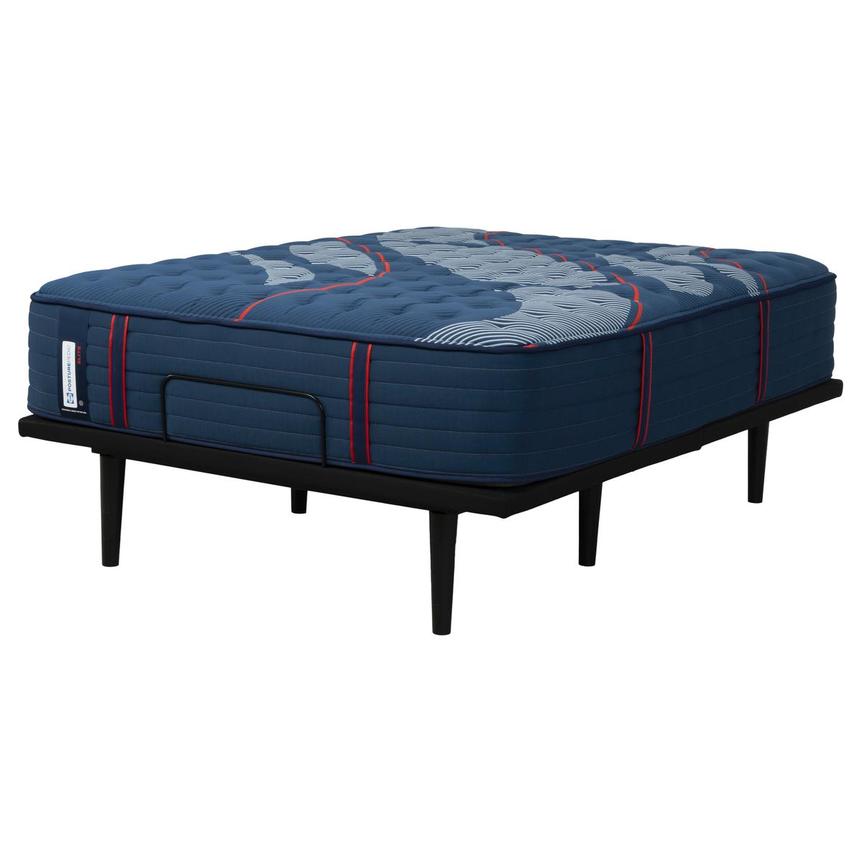 Elite Brenham II Medium Queen Mattress w/Ease® Powered Base by Stearns & Foster main image, 1 of 5 images.