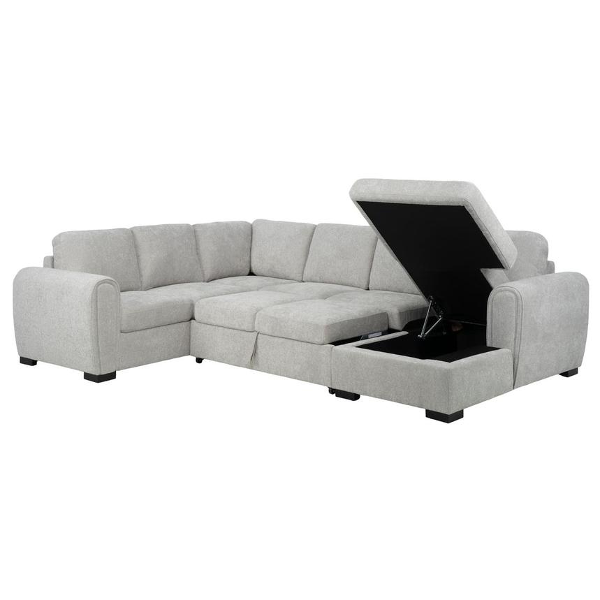 Monty Sleeper Sectional w/Right Chaise  alternate image, 3 of 12 images.