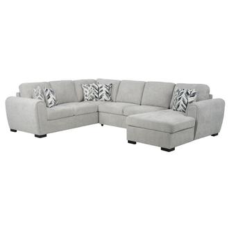 Monty Sleeper Sectional w/Right Chaise