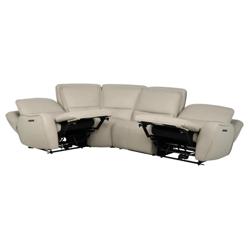 Tango Leather Power Reclining Sectional with 4PCS/2PWR  alternate image, 3 of 11 images.