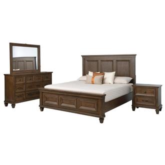 Marisol Brown 4-Piece King Bedroom Set