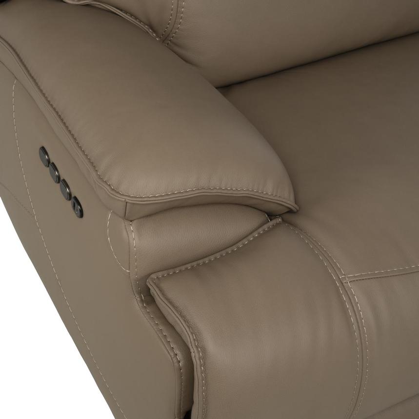 Mambo Leather Power Reclining Sectional with 6PCS/3PWR  alternate image, 11 of 12 images.
