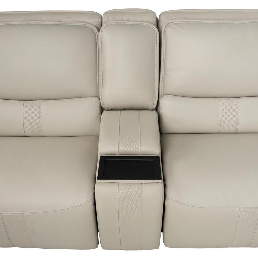 Tango Leather Power Reclining Sectional with 6PCS/2PWR alternate image, 8 of 15 images.