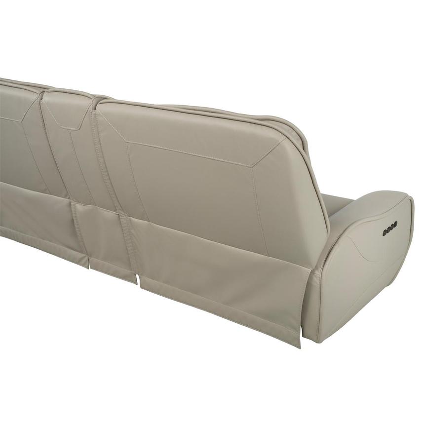 Tango Leather Power Reclining Sectional with 6PCS/3PWR  alternate image, 6 of 16 images.